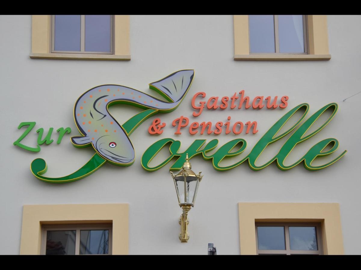 Pension Gasthaus Zur Forelle Seeburg (Saxony-Anhalt) Exterior foto